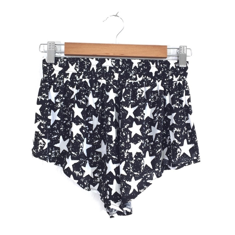 LF x Rumor Boutique Black Star Shorts S